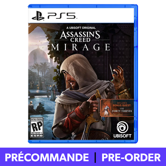 *PRÉCOMMANDE* Assassin's Creed Mirage - Standard Edition (Playstation 5 / PS5)