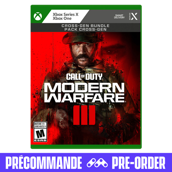 *PRÉCOMMANDE* Call of Duty: Modern Warfare III 3 - Cross-Gen Bundle (Xbox Series X / Xbox One)