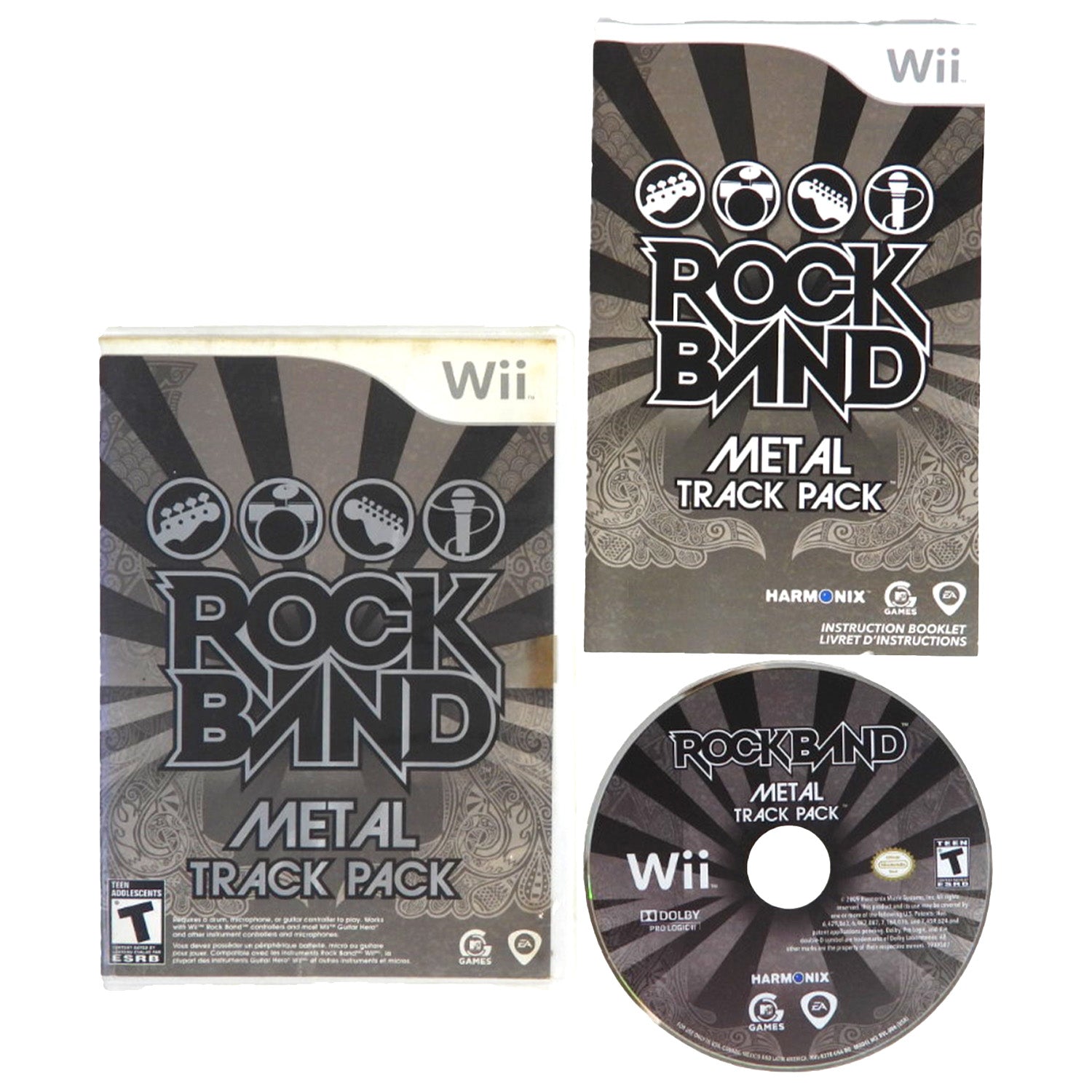 Rock Band Track Pack: Metal (Nintendo Wii)