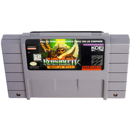 Romance of The Three Kingdoms IV: Wall of Fire (Super Nintendo / SNES)