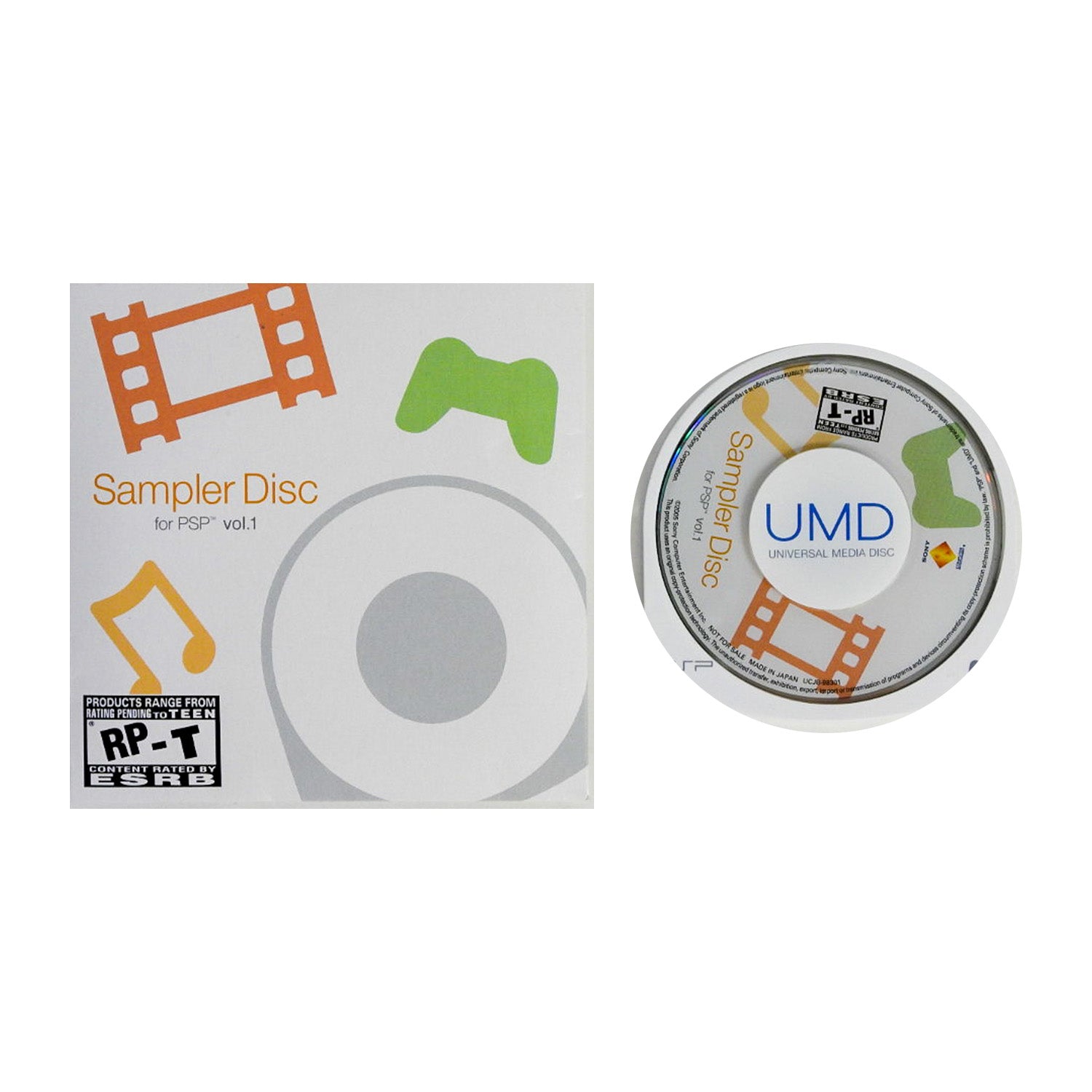 Sampler Disc: Vol. 1 (PlayStation Portable / PSP) – Retro MTL
