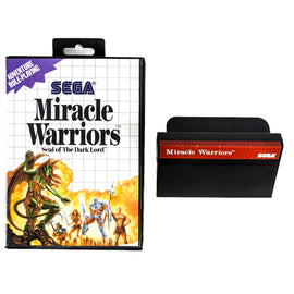 Miracle Warriors Seal of The Dark Lord [PAL] (Sega Master System)