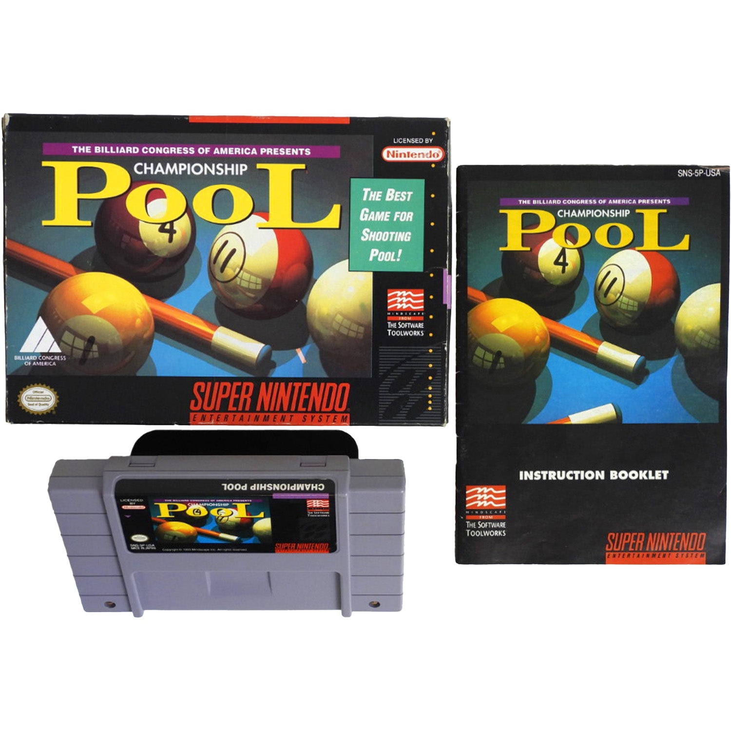 Championship Pool (Super Nintendo / SNES)
