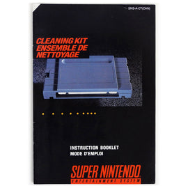 Cleaning Kit [CAN Version] [Manual] (Super Nintendo / SNES)