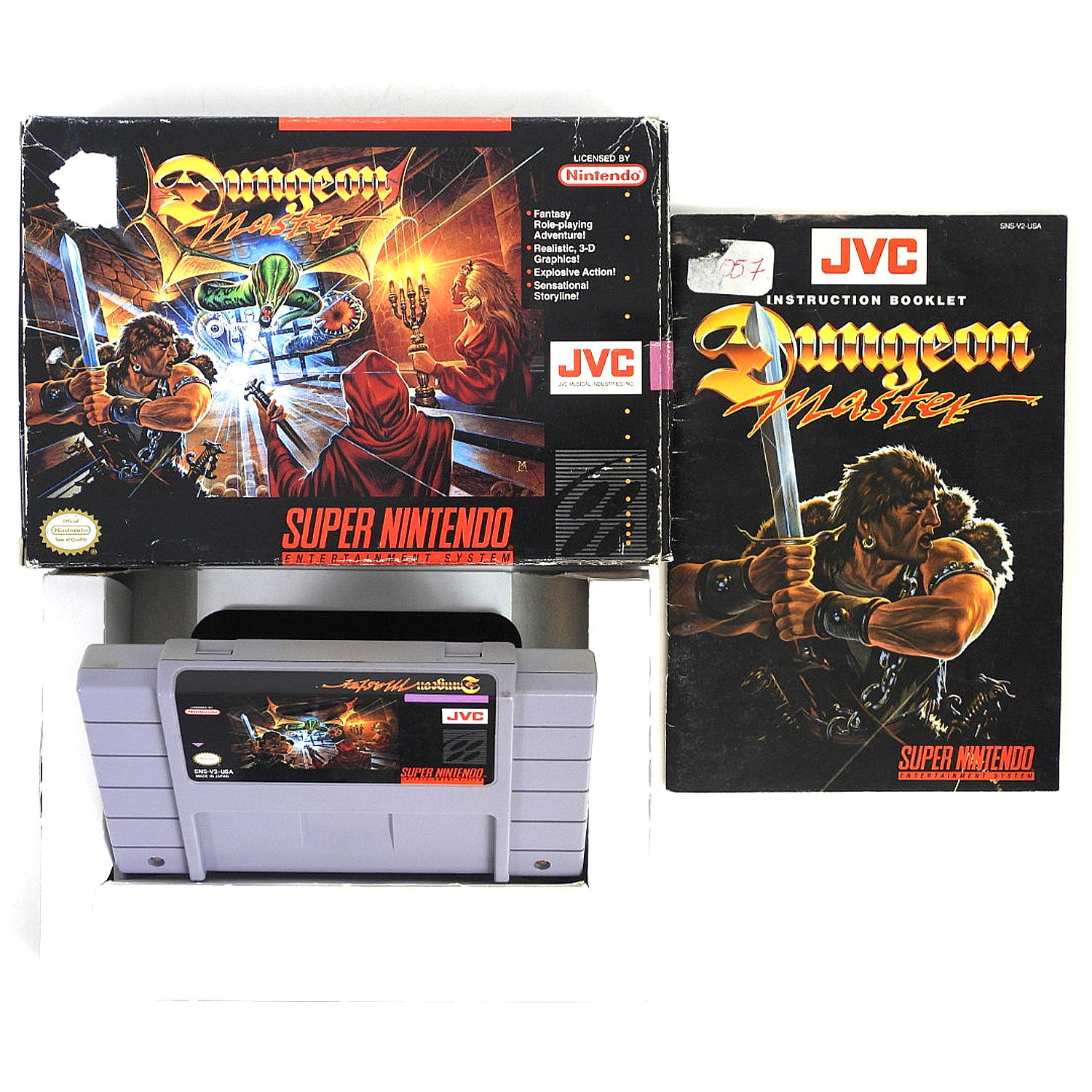 Dungeon Master (Super Nintendo / SNES) – Retro MTL