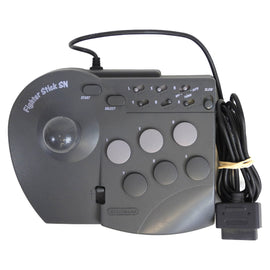 Super Nintendo Asciiware Fighter Stick SN