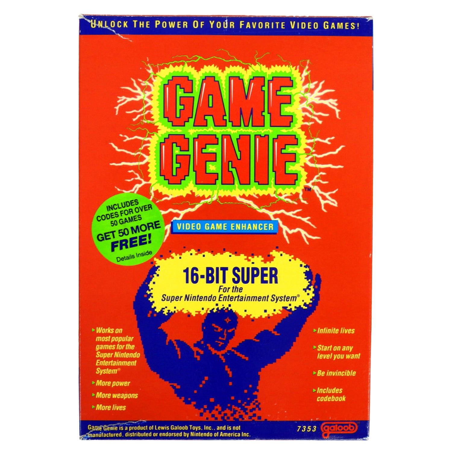 Game Genie (Super Nintendo / SNES)