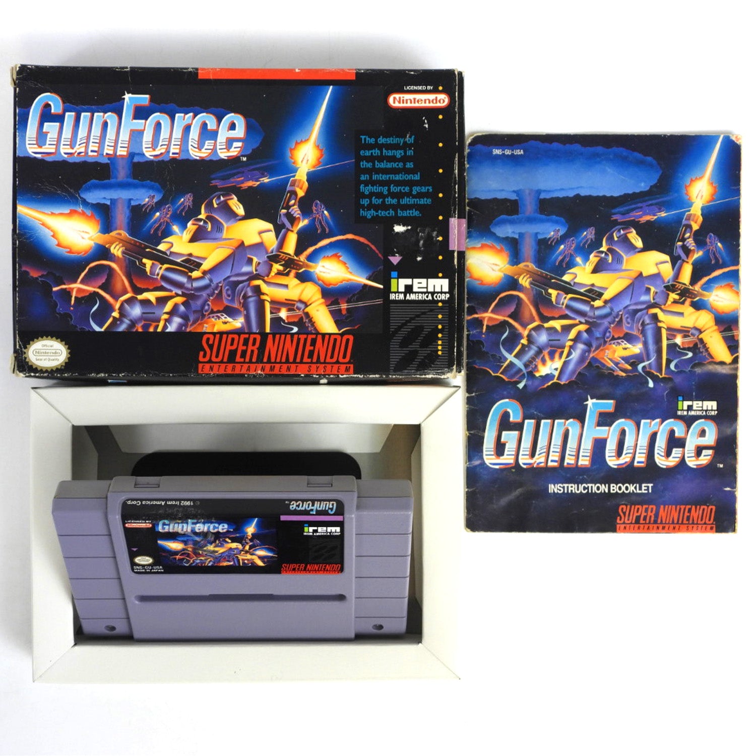 Gunforce (Super Nintendo / SNES) – Retro MTL