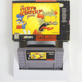The Itchy and Scratchy Game (Super Nintendo / SNES)