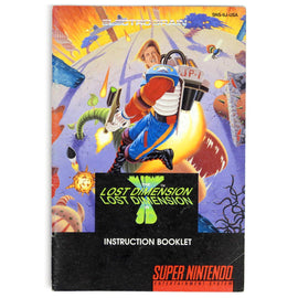 Jim Power: The Lost Dimension [Manual] (Super NIntendo / SNES)