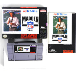 Madden NFL '94 (Super Nintendo / SNES)