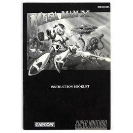 Mega Man X [Manual] (Super Nintendo / SNES)