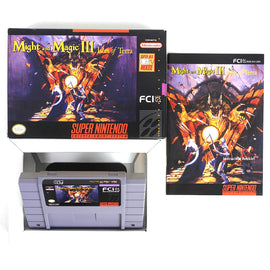 Might And Magic III 3 Isles Of Terra (Super Nintendo / SNES)