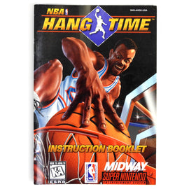 NBA Hang Time [Manual] (Super Nintendo / SNES)
