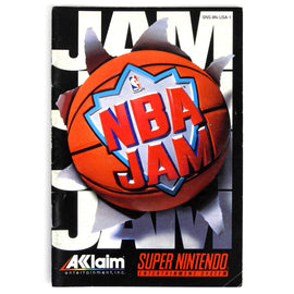 NBA Jam [Manual] (Super Nintendo / SNES)