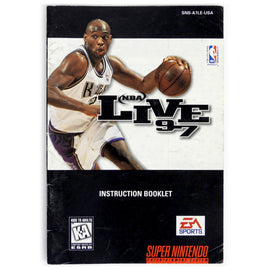NBA Live 97 [Manual] (Super NIntendo / SNES)