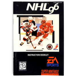 NHL 96 [Manual] (Super Nintendo / SNES)