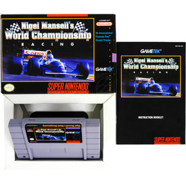Nigel Mansell's World Championship Racing (Super Nintendo / SNES)