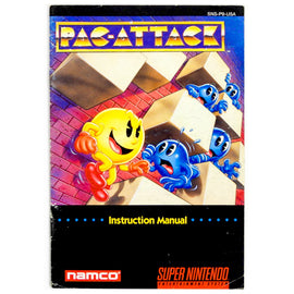 Pac-Attack [Manual] (Super Nintendo / SNES)