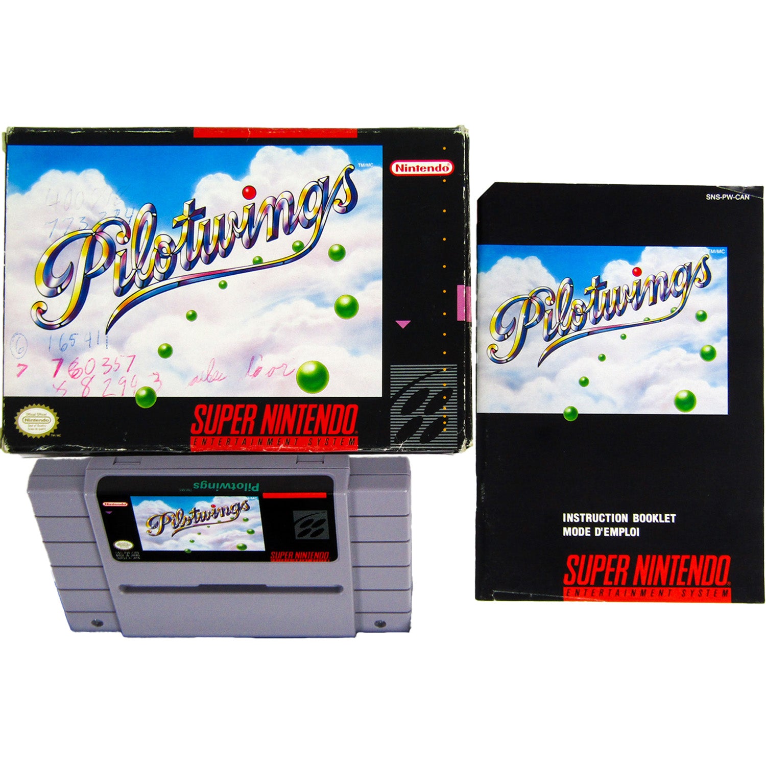 Pilotwings [CAN Version] (Super Nintendo / SNES) – Retro MTL