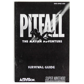 Pitfall Mayan Adventure [Manual] (Super Nintendo / SNES)