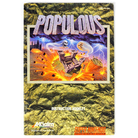 Populous [Manual] (Super Nintendo / SNES)