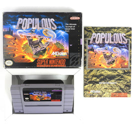 Populous (Super Nintendo / SNES)