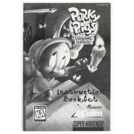 Porky Pig's Haunted Holiday [Manual] (Super Nintendo / SNES)