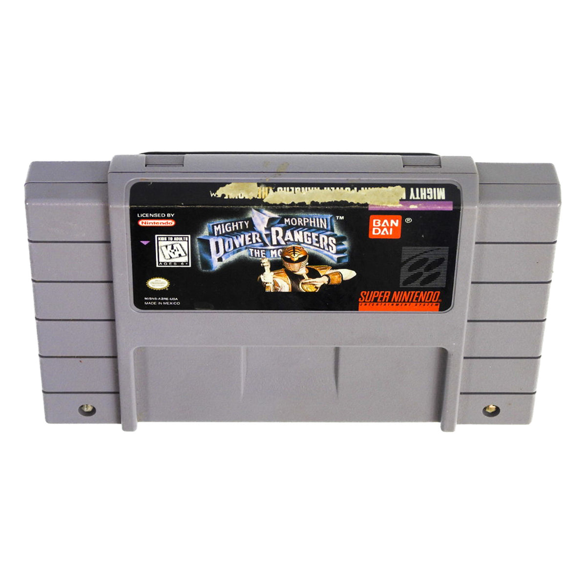 Power Rangers Nes Retro Mighty Morphin Power Rangers The Movie (Super Nintendo / SNES) – RetroMTL