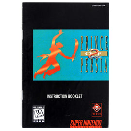 Prince of Persia 2 [Manual] (Super Nintendo / SNES)