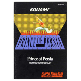Prince of Persia [Manual] (Super Nintendo / SNES)