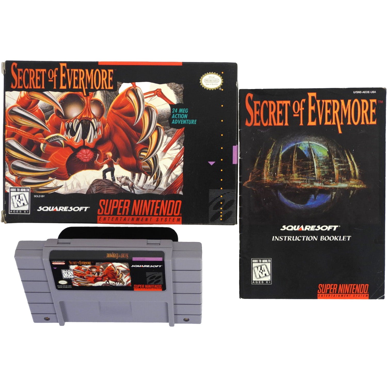 Secret of Evermore (Super Nintendo / SNES)