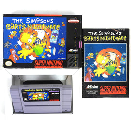 The Simpsons: Bart's Nightmare (Super Nintendo / SNES)