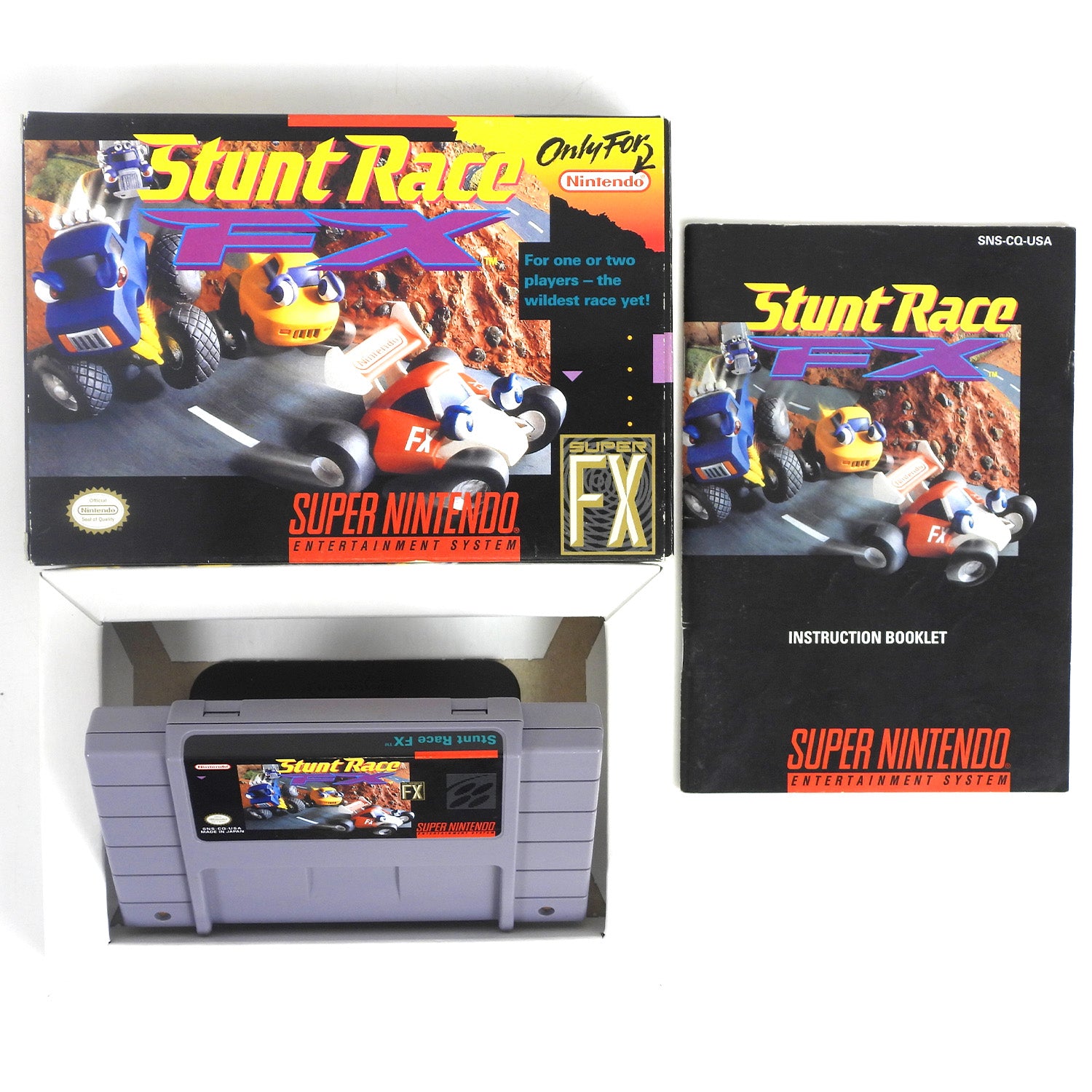 Snes Rally Racing Stunt Race FX (Super Nintendo / SNES) – Retro MTL