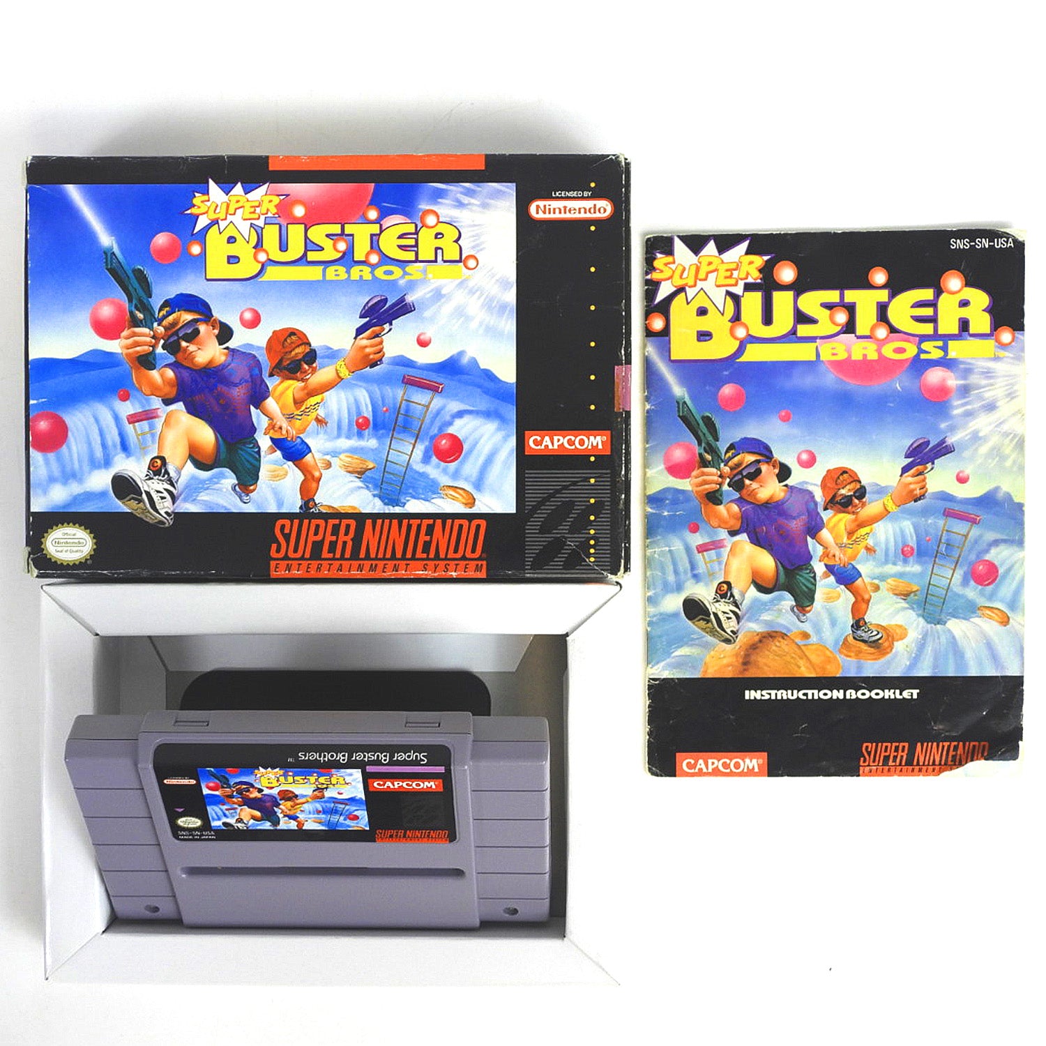 Super Buster Bros. (Super Nintendo / SNES) – Retro MTL