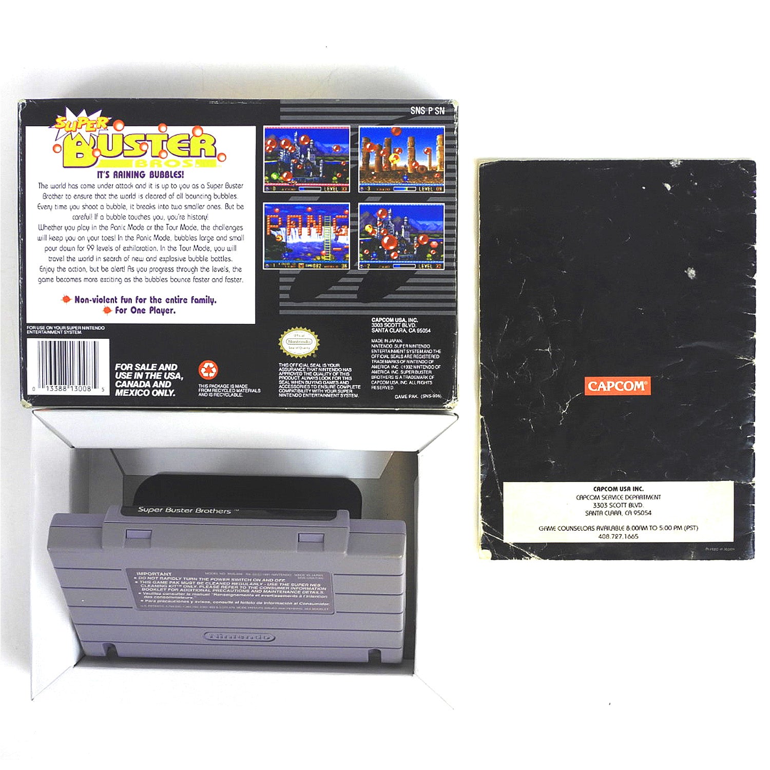 Super Buster Bros. (Super Nintendo / SNES) – Retro MTL