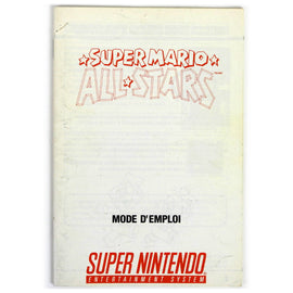 Super Mario All-Stars [CAN Version] [French Version] [Manual] (Super Nintendo / SNES)