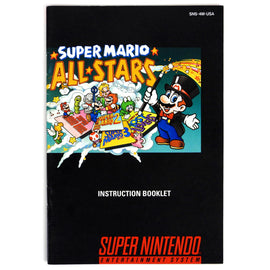 Super Mario All-Stars [Manual] (Super Nintendo / SNES)