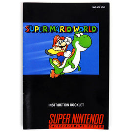 Super Mario World [Manual] (Super Nintendo / SNES)