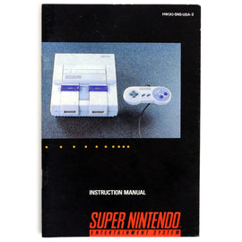 Super Nintendo Control Set System [Manual] (Super Nintendo / SNES)