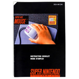 Super Nintendo Mouse [CAN Version] [Manual] (Super Nintendo / SNES)