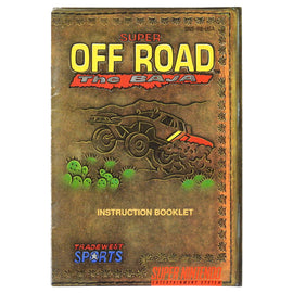 Super Off Road The Baja [Manual] (Super Nintendo / SNES)