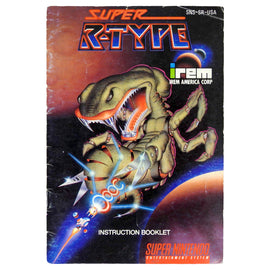 Super R-Type [Manual] (Super Nintendo / SNES)