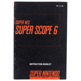 Super Scope 6 [Manual] (Super Nintendo / SNES)