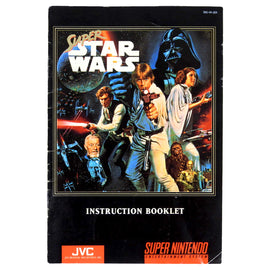Super Star Wars [JVC] [Manual] (Super Nintendo / SNES)