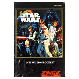 Super Star Wars [Manual] (Super Nintendo / SNES)