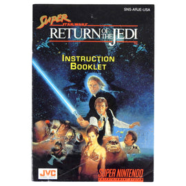 Super Star Wars: Return of the Jedi [JVC] [Manual] (Super Nintendo / SNES)