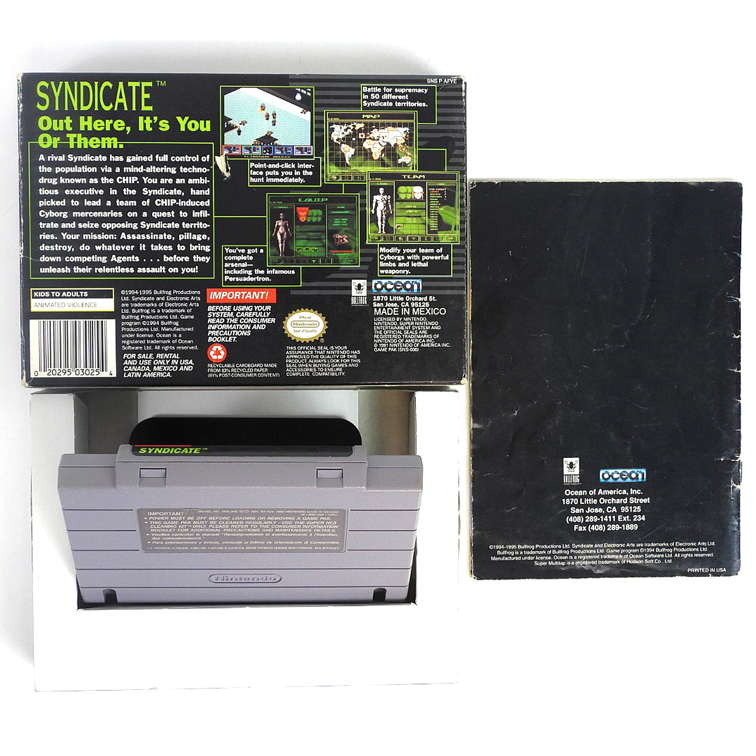 Syndicate (Super Nintendo / SNES) – RetroMTL