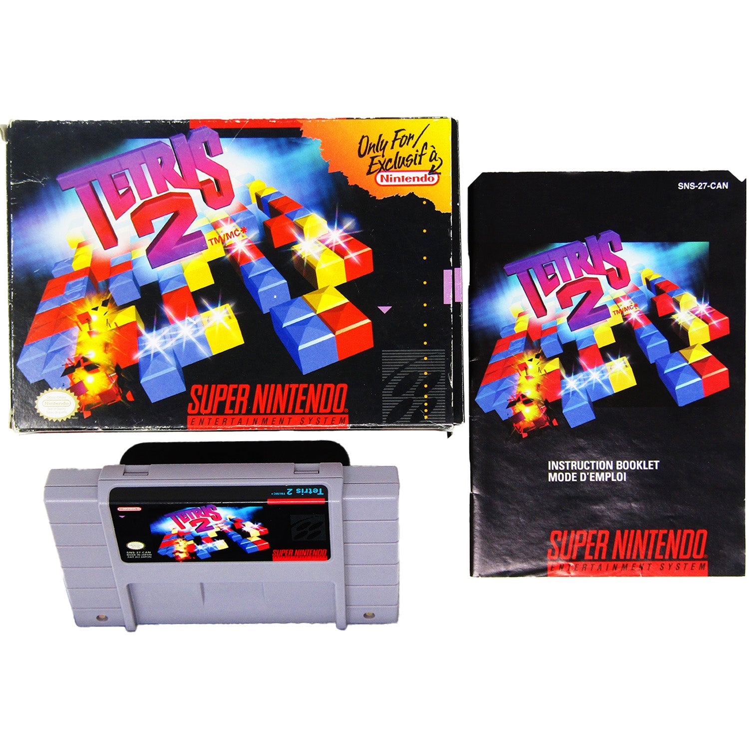 Tetris 2 (Super Nintendo / SNES)