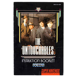 The Untouchables [Manual] (Super Nintendo / SNES)
